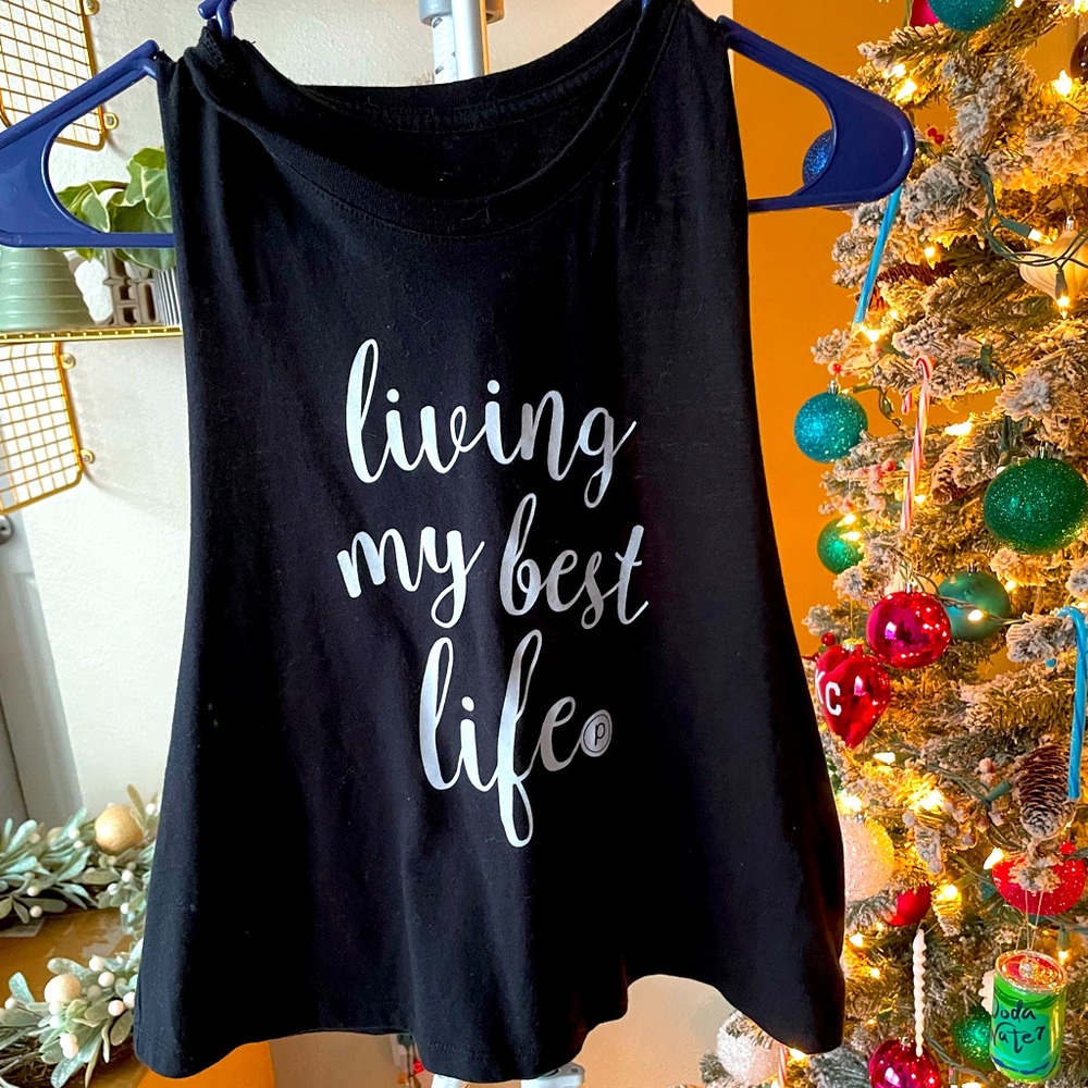 Pure Barre cropped tank